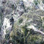 Mica vert- pierre brute