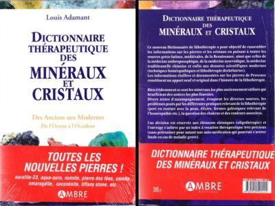 Dictionnaire Thérapeuthique des Minéraux et Cristaux - Livre