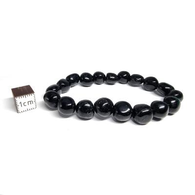 Tourmaline Noire - Bracelet pierre roulée