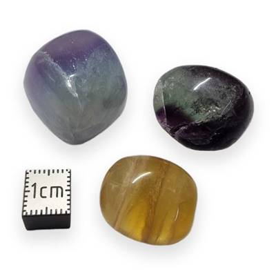 Fluorine Multicolore - pierre roulée
