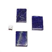 Lapis Lazuli d'Afghanistan - pierres plates carrée