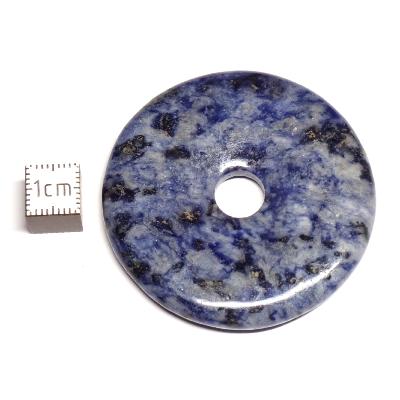 Quartz Bleu - Donut 5 cm Ø par 5 pièces