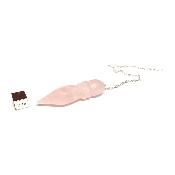 Quartz Rose - pendule Egyptien