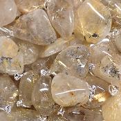 Cristal Rutile - Pendentif pierre roulée