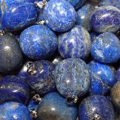 Lapis Lazuli Qualité "A" - Pendentif pierre roulée