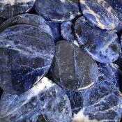 Sodalite - pierre plate