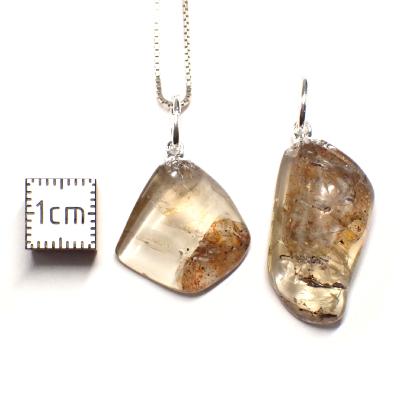Labradorite Dorée - Pendentif pierre roulée