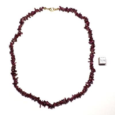 Grenat Rouge - Collier Baroque