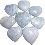 Calcite Bleue - coeur