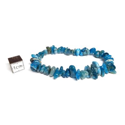 Apatite Bleue - Bracelet Baroque