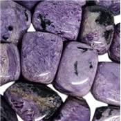 Charoïte - pierre roulée