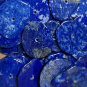 Lapis Lazuli - plaque percée