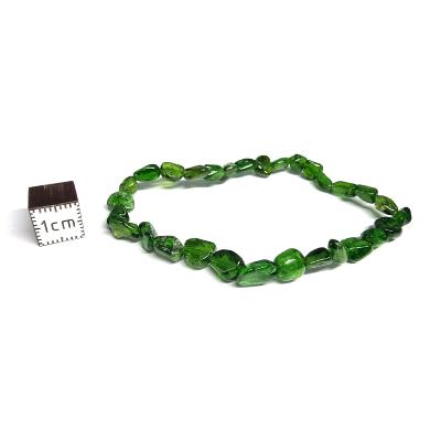 Diopside - Bracelet mini pierre roulée