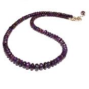 Sugilite Qualité "4" - Collier 