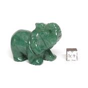 Elephant - figurine en pierre