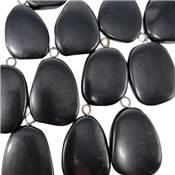 Shungite - pendentif mini pierre plate