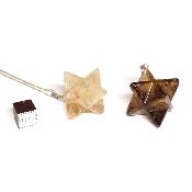 Citrine - Pendentif Merkaba