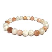 Pierre de Lune Mixte - Bracelet Boule