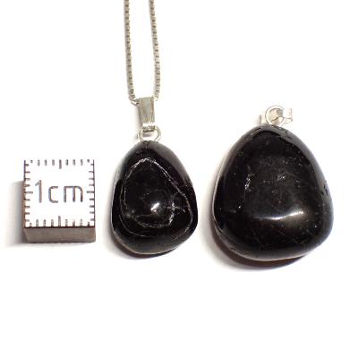 Tourmaline Noire - Pendentif pierre roulée