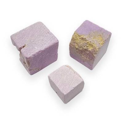 Phosphosidérite en cube - pierre brute