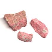 Thulite - pierre brute