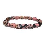 Rhodonite - Bracelet pierre roulée