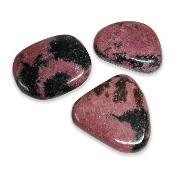 Rhodonite - pierre plate de Madagascar