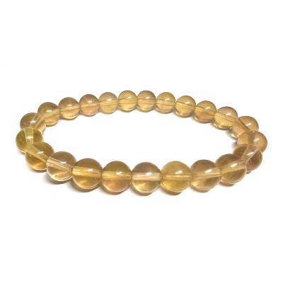 Fluorine Jaune - Bracelet Boule