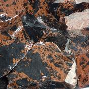 Obsidienne Acajou - pierre brute