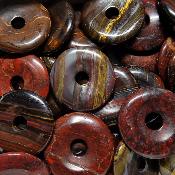 Jaspe Hématoïde (oeil de fer) - Donut