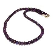 Sugilite Qualité "2" - Collier 